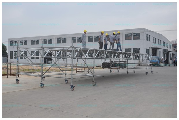 匯聚天下優點：這樣的【移動腳手架】世上！