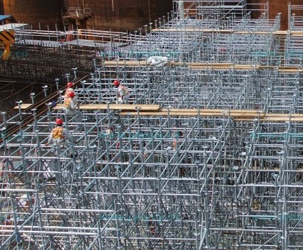 【盤扣腳手架】先天決定結(jié)構(gòu)，結(jié)構(gòu)決定特點