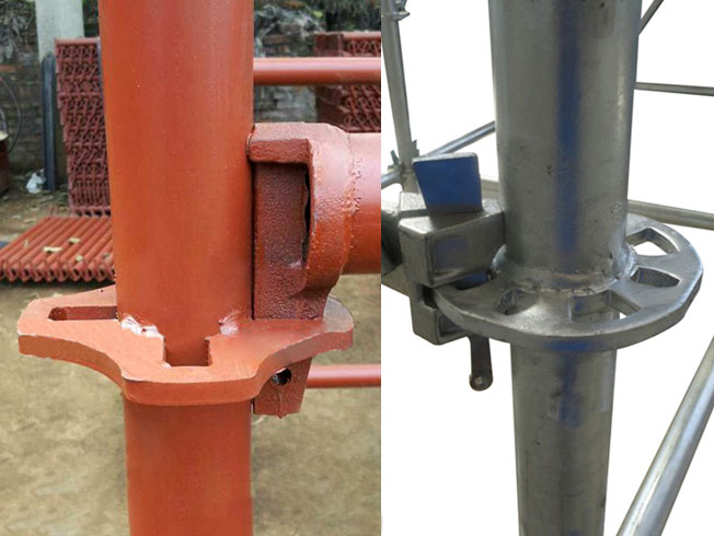 輪扣式和盤(pán)扣式腳手架區(qū)別是什么?